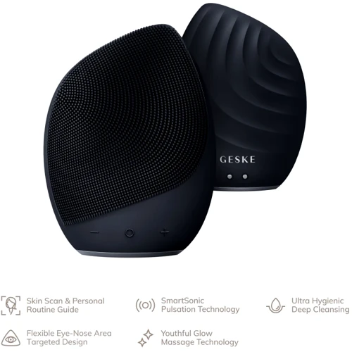 Електронна ультразвукова щітка для обличчя GESKE Sonic Facial Brush 5в1 black: Тип Щетка