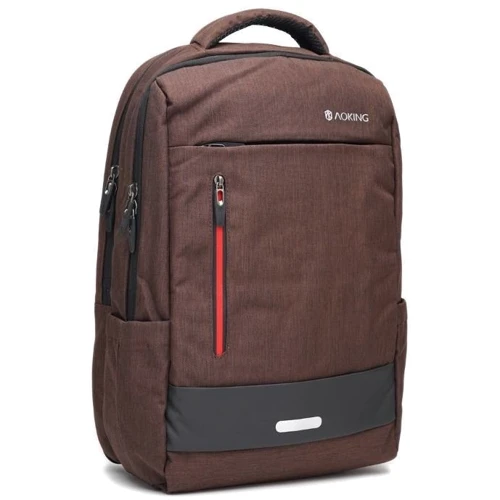 Мужской рюкзак Aoking коричневый (C1vn-SN67990-brown): Тип ручки Короткая ручка, Плечевой ремень
