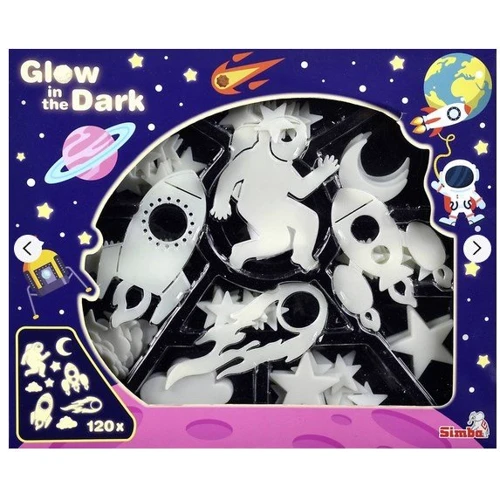 Большой набор сияющих элементов Simba Toys Космос 120 шт (7826081): Производитель Simba Toys
