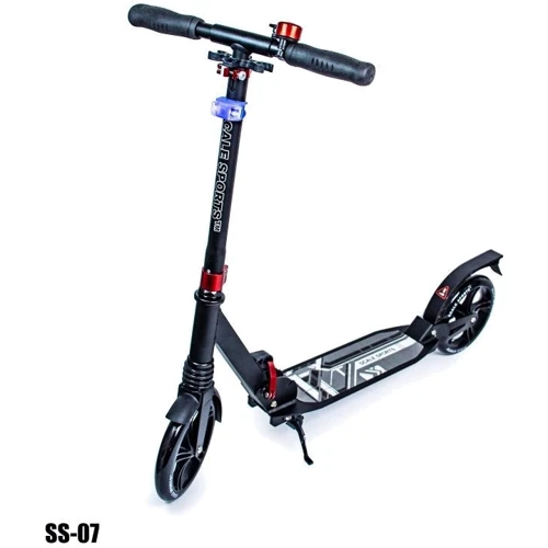 Самокат двоколісний Scale Sports SS-07. Black. Led-ліхтарик!: Максимальне допустиме навантаження, кг 100 кг