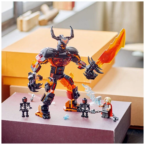 Конструктор LEGO Marvel Конструкторська фігурка Тор проти Суртура (76289): Рекомендований вік 8+