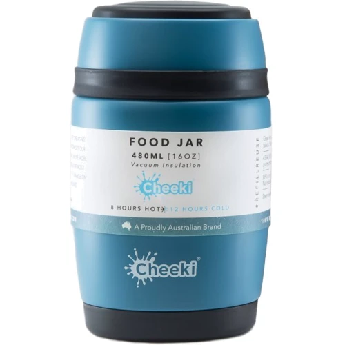 Термос Cheeki Food Jar 480 мл Topaz (OJAR480TZ1): Объем, л 0.48