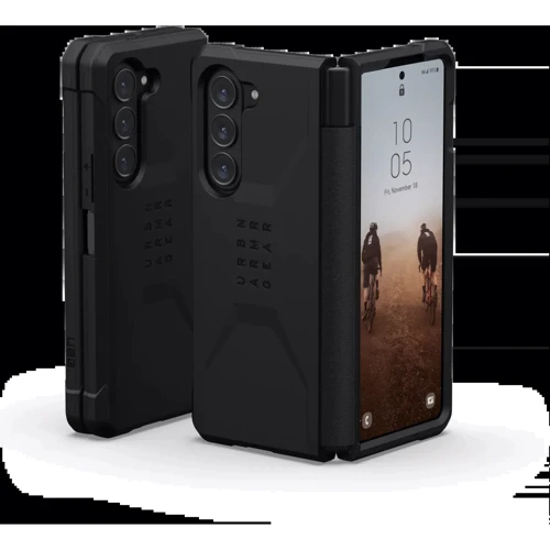 Чохол для телефона Urban Armor Gear UAG Civilian Black (214358114040) для Samsung F946 Galaxy Fold 5 фото 7