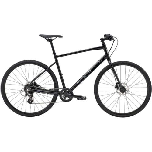 Велосипед Marin Presidio 28" 1 рама - S 2024 Gloss Metallic Black/Charcoal/Blue (SKE-91-23)