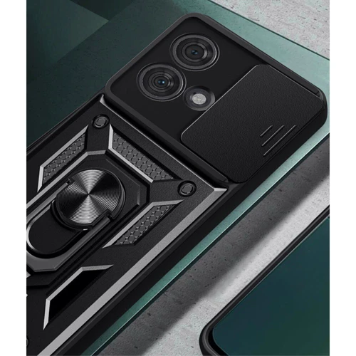 Чехол для телефонов BeCover Military Black for Motorola Edge 40 Neo (710677): Цвет черный