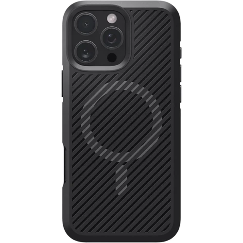 Чехол для iPhone Spigen Core Armor MagFit Matte Black (ACS08024) for iPhone 16 Pro Max: Цвет черный