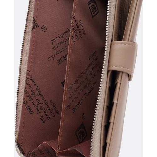 Женский кошелек Horse Imperial бежевый (K11090be-beige): Материал Натуральная кожа