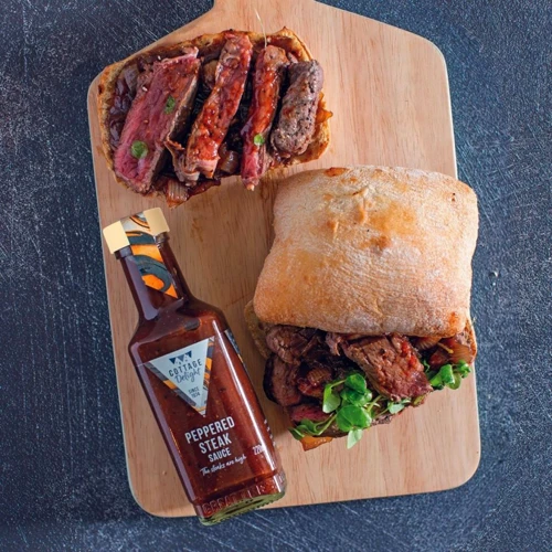 Соус для стейков Cottage Delight Peppered Steak Sauce 220 мл (5021039024107) фото 3