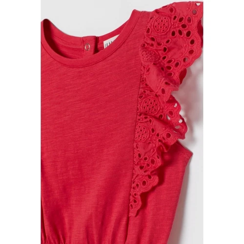 Комбинезон H&M 2512-8061621 110 см малиновый: Тип Комбинезоны