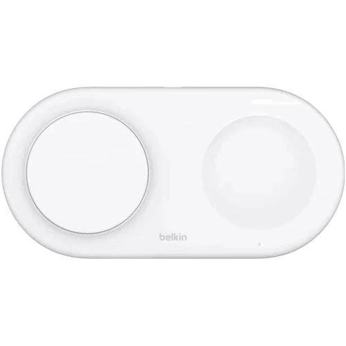 Зарядное устройство Belkin Wireless Charger Magnetic Pad with Qi2 15W White (WIZ021VFWH) for iPhone 16 I 15  I 14 I 13 I 12 series and Apple AirPods фото 5