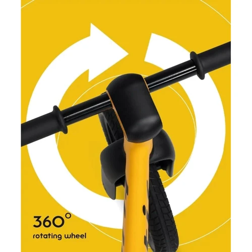 Беговел Tutis Yellow (BB01): Диаметр колес, дюймов 12