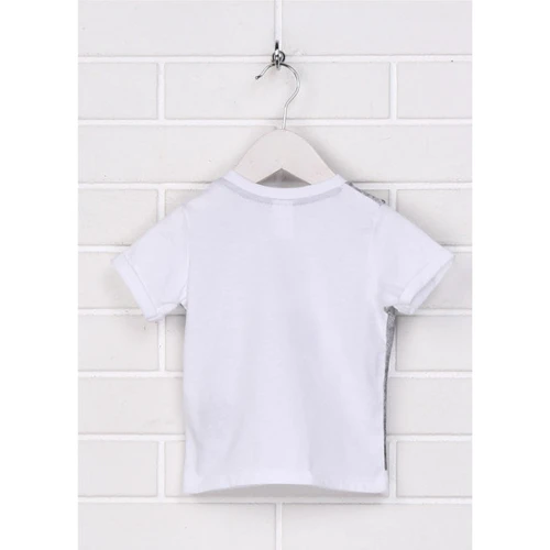 Футболка H&M 4688265 68 см белая: Пол Мальчик