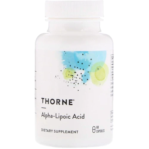 Thorne Research Alpha-Lipoic-Acid 300 mg 60 Caps Альфа-липоевая кислота Тиоцид