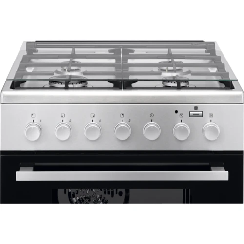 Плита комбинированная Electrolux EKK961900X: Объем духовки, л 61