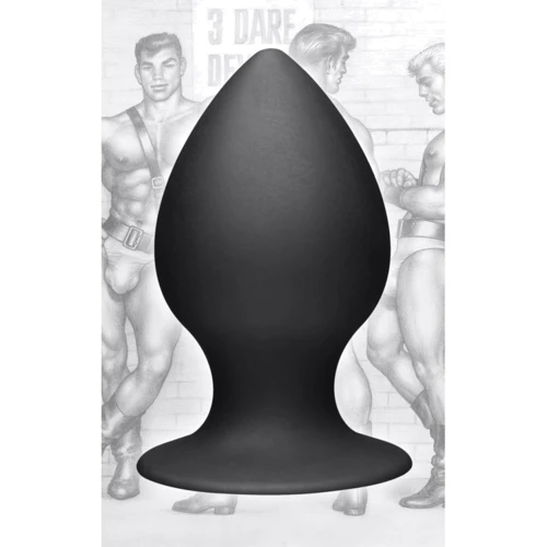 Анальна пробка з присоскою Tom of Finland XL Silicone Anal Plug, 12.7x7 см