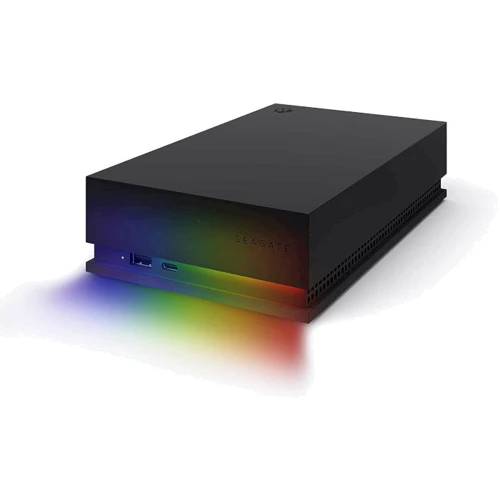 Внешний жесткий диск Seagate FireCuda Gaming Hub 8TB (STKK8000400): Внешний интерфейс USB Type-C, USB 3.2, USB 3.0