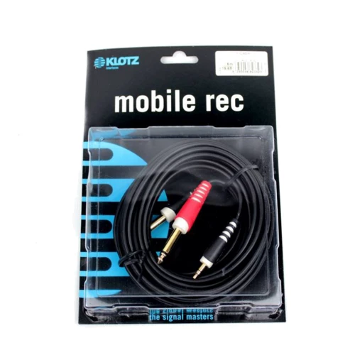 Кабель коммутационный Klotz AY5 Y-Cable Stereo Mini Jack - 2 x Jack Mono Black 6 m: Производитель Klotz