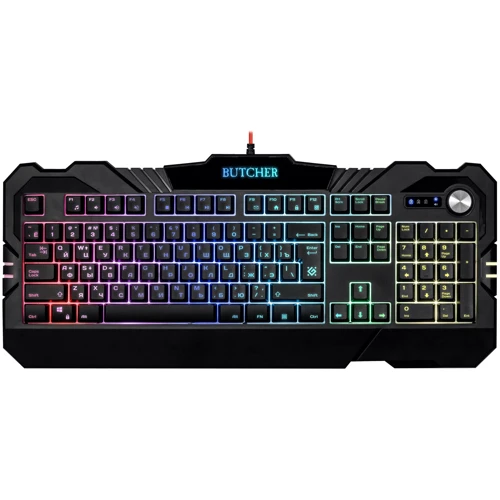 Клавиатура Defender Butcher GK-193DL RGB USB Black (45193)