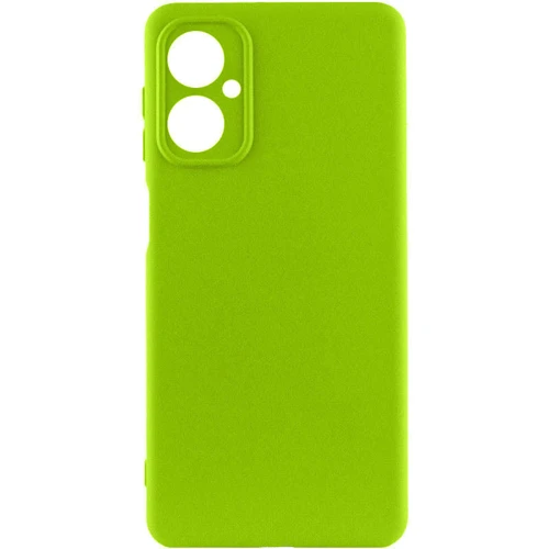 Чохол для телефона Lakshmi Case Silicone Cover Full Camera Neon Green для Motorola Moto G14