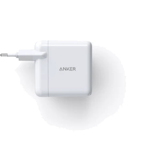 Зарядное устройство ANKER Wall Charger PowerPort USB 45W+USB-C 15W White : Особенности Быстрая зарядка, USB-C