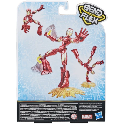 Фігурка Hasbro Месники Бенди 15 см E7870 Avengers Bend And Flex Iron Man (E7377_E7870) фото 11