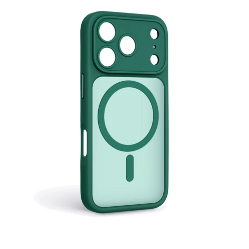 Чехол для iPhone ArmorStandart Lush MagCase Dark Green for iPhone 17 Pro (ARM87491)