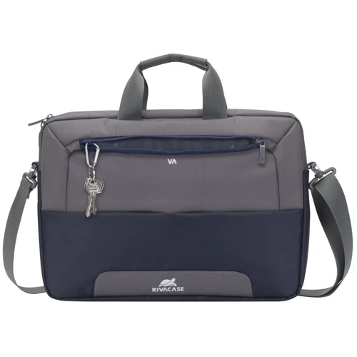 Сумка для ноутбука RivaCase 15.6 "7737 Steel Blue / Grey фото 15