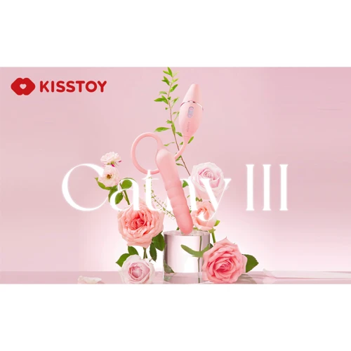 Пульсатор с вакуумным стимулятором KissToy Cathy III Light Blue