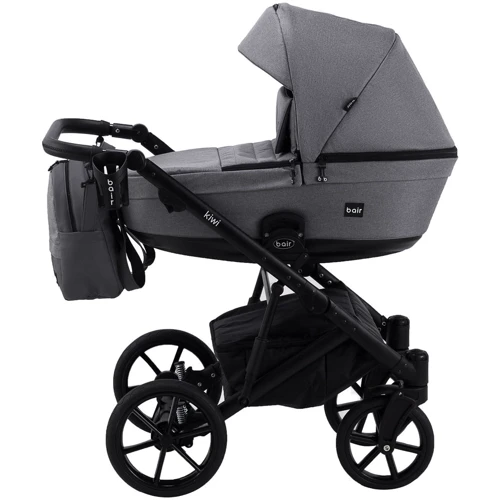 Коляска 2 в 1 Bair Kiwi Soft BKS-218 сірий (680903): Можливість встановлення люльки есть
