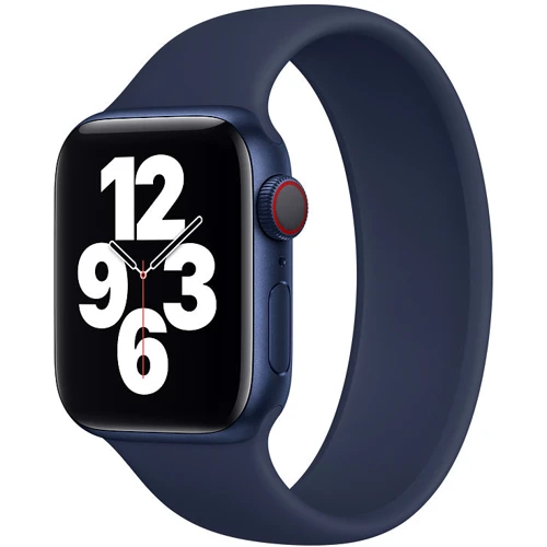 Аксесуар для Watch Apple Solo Loop Deep Navy Size 8 (MYPR2) for Apple Watch 38 / 40mm
