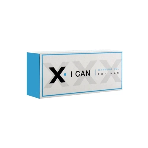 Крем для стимулирования пениса X-I CAN warming gel for man, 40 ml
