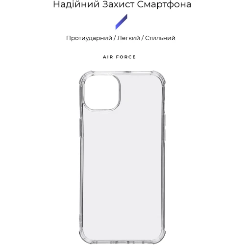Чехол для iPhone ArmorStandart Air Force Transparent for iPhone 15 Plus (ARM69324): Цвет прозрачный