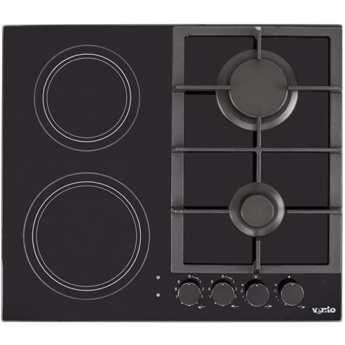 Варочная поверхность газовая Ventolux HG622 B9G CS (BK)