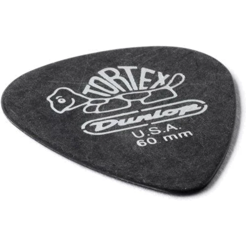 Медіатор Набор медиаторов DUNLOP 488R.60 TORTEX PITCH BLACK Refill: Товщина  Тонкі (0.25 - 0.65 мм)