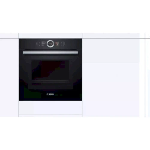 Духова шафа електрична Bosch HMG776NB1: Потужність підключення, Вт 3600