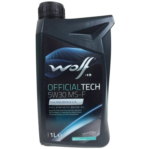 Моторне масло WOLF OFFICIALTECH 5W30 MS-F 1Lx12