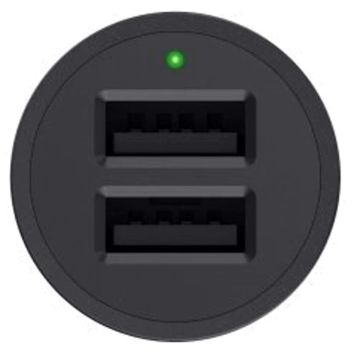 Зарядний пристрій Belkin USB Car Charger Metallic 2xUSB 2.4A Black (F8M930btBLK): Тип автомобільне