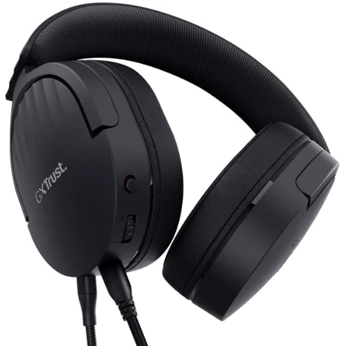Наушники Trust GXT 489 Fayzo 3.5mm Black (24898): Тип конструкции полноразмерные