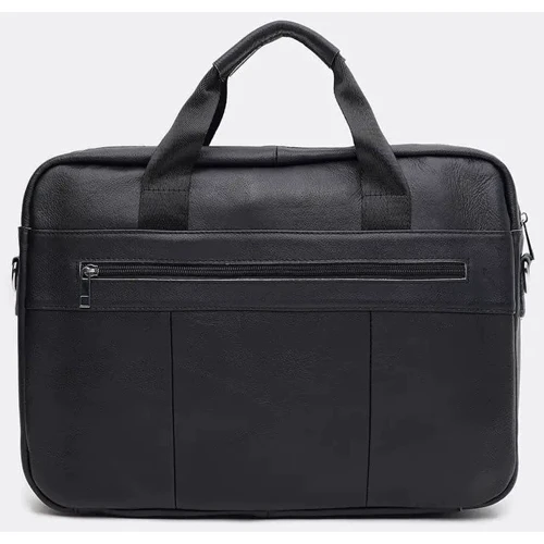Мужская конференц-сумка Borsa Leather черная (K11117-black): Тип Сумки