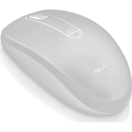 Мышь REAL-EL RM-455 W Black (EL123200047): Тип сенсора оптический