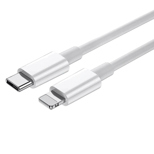 Кабель WIWU Cable USB-C to Lightning Classic 30W 1.2m White (WI-C008): Тип USB-C - Lightning