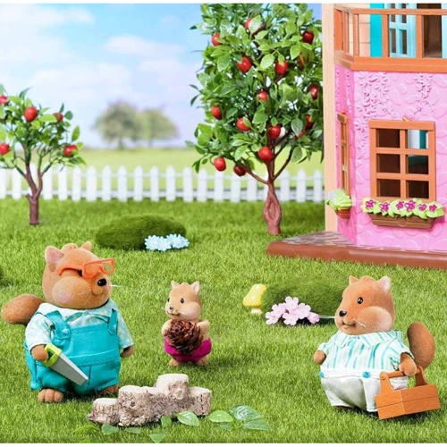 Набор фигурок Li'l Woodzeez Семья Белочек (6008Z): Пол Унисекс