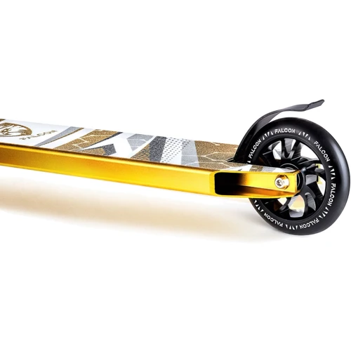 Трюковий самокат Falcon Pro FAL-0004 Black/Gold: Тип гальма ножной