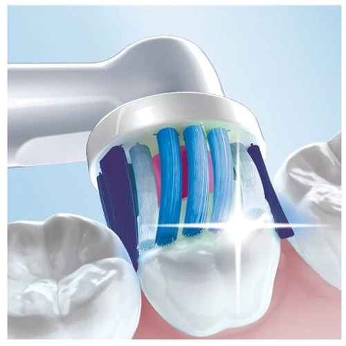 Зубная щетка Braun Oral-B Vitality D100.413.1 PRO 3D White: Технология чистки возвратно-вращательная