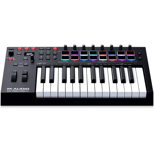 MIDI клавиатура M-AUDIO Oxygen Pro 25: Разъёмы и интерфейсы MIDI in/out