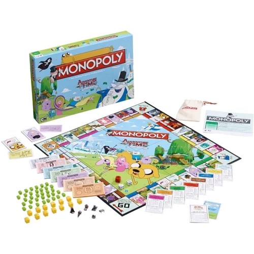 Настольная игра Monopoly - Adventure Time UK: Возраст от 8-ми лет