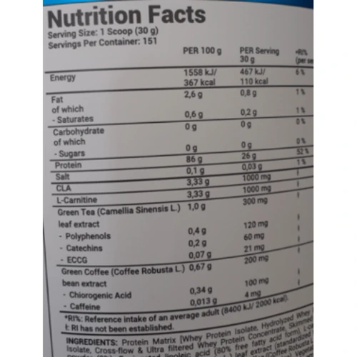 Протеин Superior ISO Definition 2270g / 75 servings / Banan: Вид Сывороточные