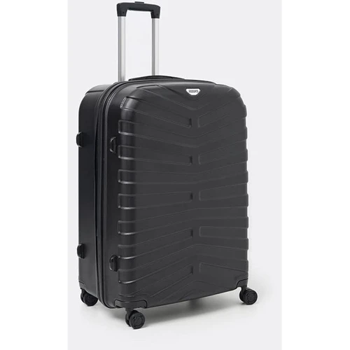 Чемодан Ricco Grande XL black (T15002black-XL): Фактура Зернистая, Матовая