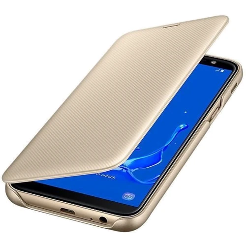 Чехол для телефонов Samsung Flip Wallet Gold (EF-WJ600CFEGRU) for Samsung J600 Galaxy J6 2018: Совместимость Samsung J600 Galaxy J6 2018
