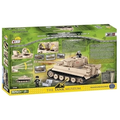 Конструктор COBI Танк Тигр I , 550 деталей COBI-2519 фото 5